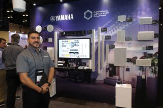 The Yamaha Corp. of America booth at InfoComm 2019