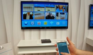 Samsung HomeSync on TV