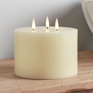 Lights4Fun TruGlow 3-Wick Candle