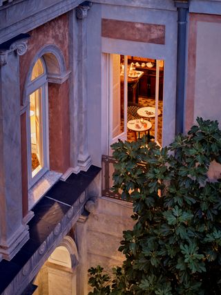 Exterior view at Palazzo Margherita’s Family Bar