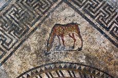 roman mosaics in southern france