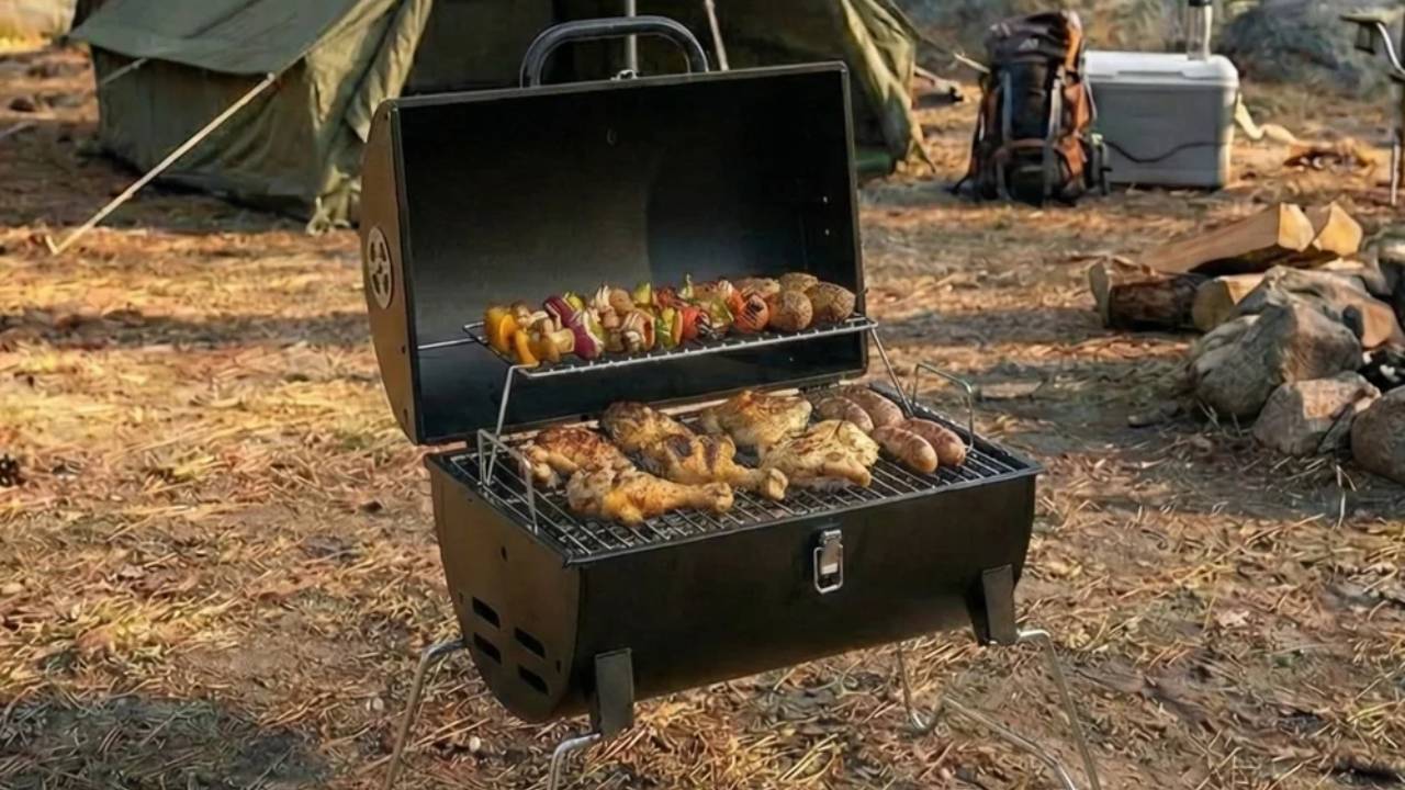 CosmoGrill Tapan Portable Charcoal BBQ