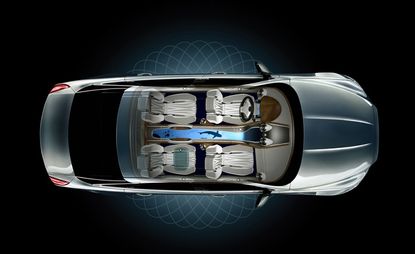 The new Jaguar XJ is a cohesive design statement, a lithe sporting saloon that combines fluid, aggressive bodywork with an interior of rare distinction