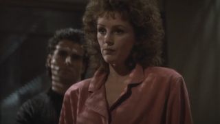 Bonnie Bedelia as Holly McClane standing up to Gruber in Die Hard