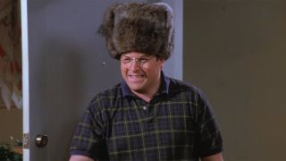 Seinfeld George wearing russian hat