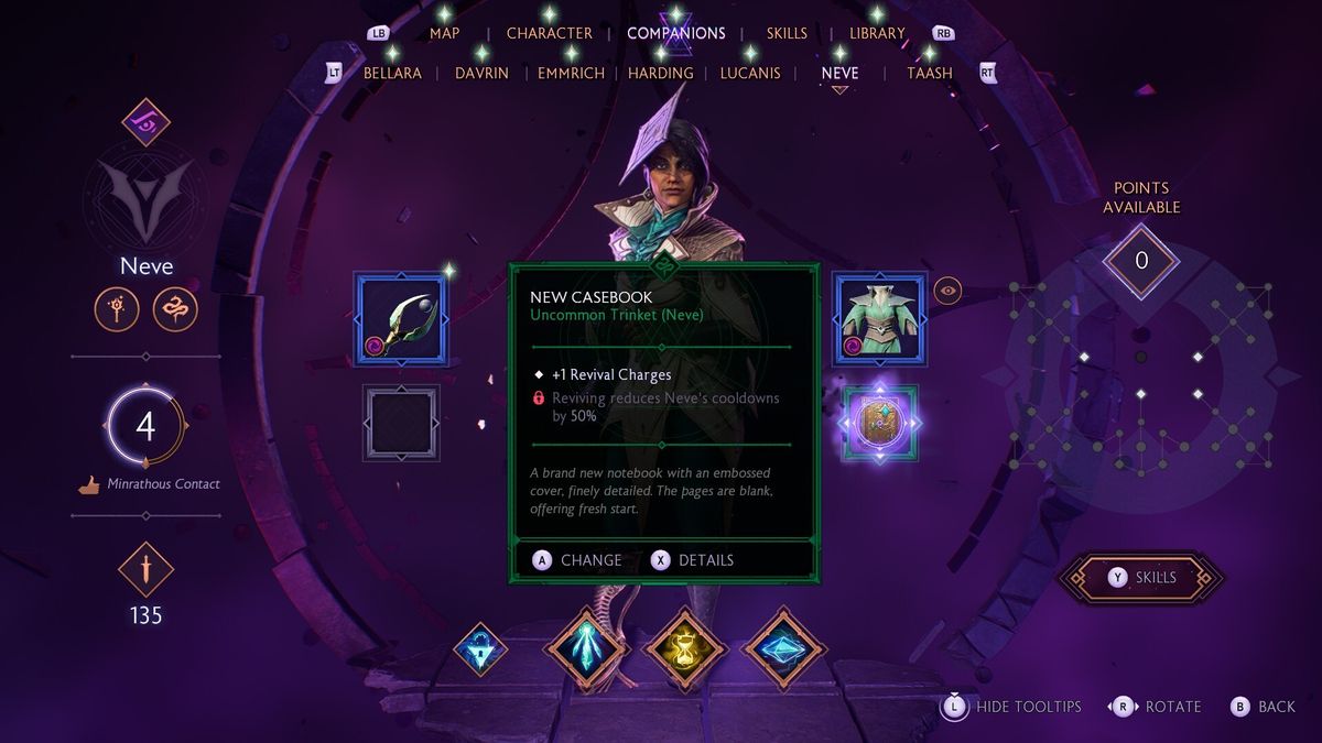 Dragon Age: The Veilguard revive - Neve