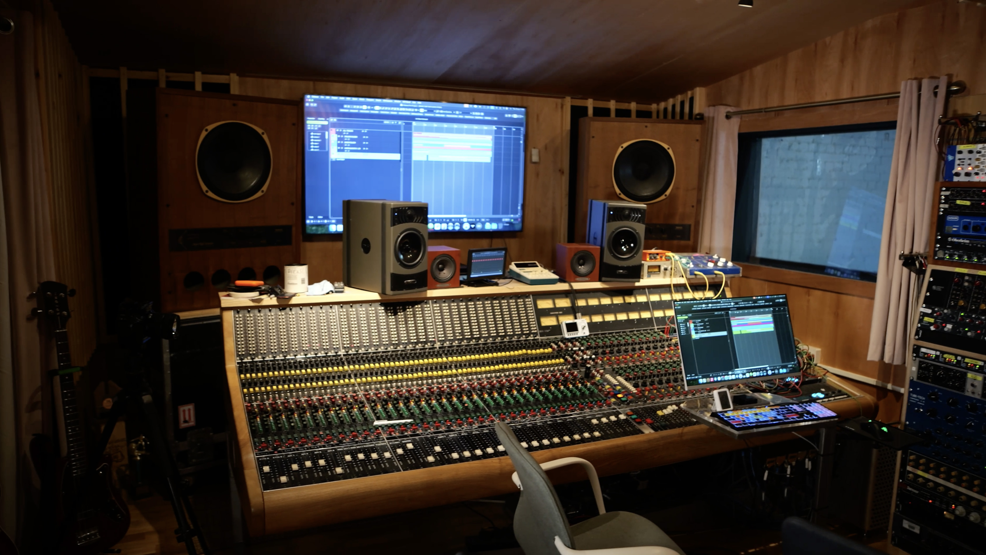 Hot Chip's studio
