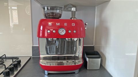 Smeg Semi-Automatic Espresso Machine lead image for review on top ten reviews