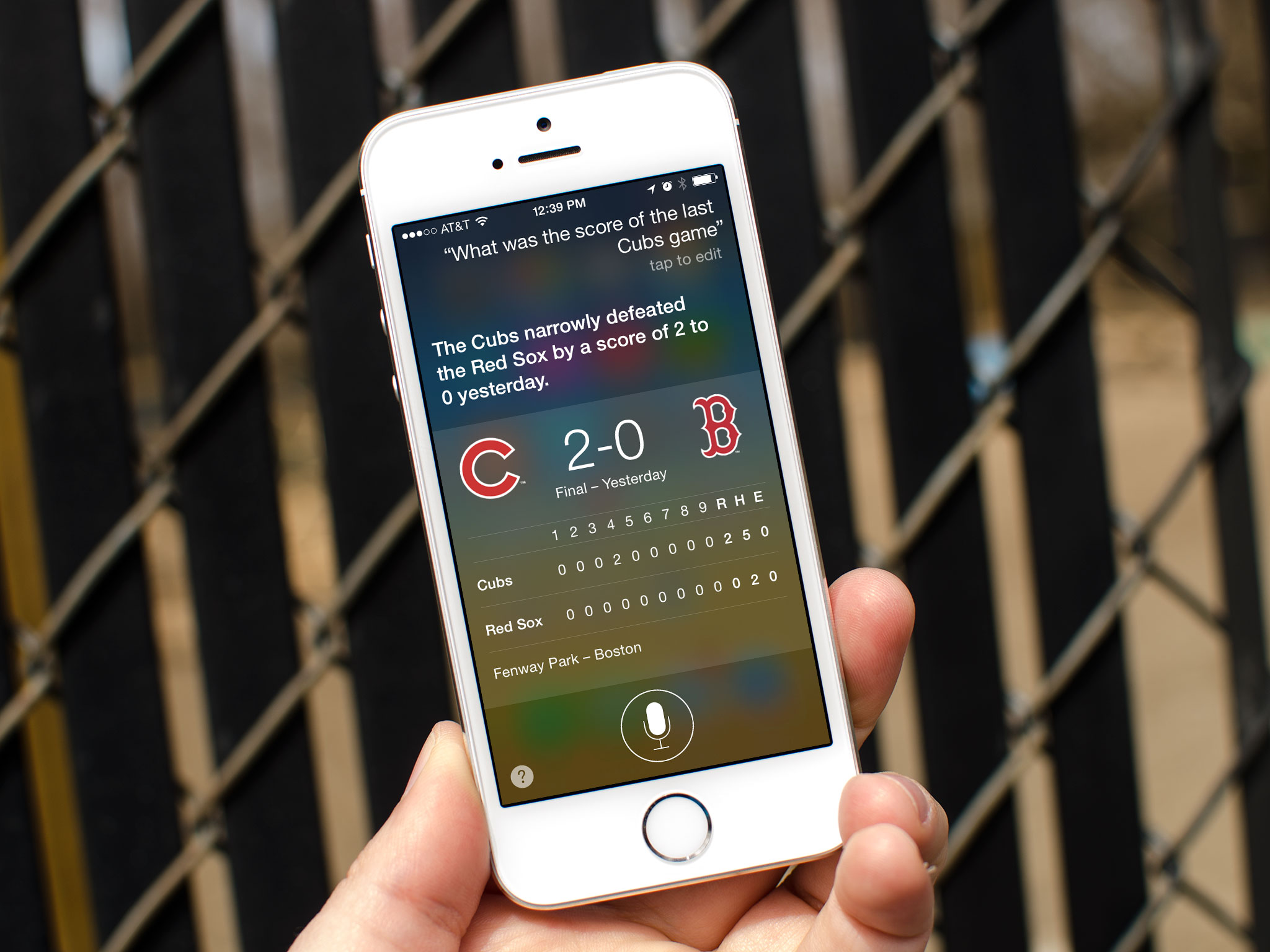 Siri not giving sports scores - Apple Community