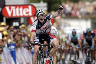 Andre Greipel (Lotto-Belisol) wins stage 13 of the Tour de France