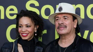 Cindy Blackman Santana and Carlos Santana, 2017