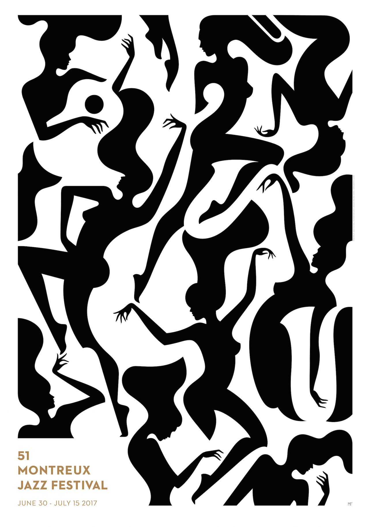 Fondation du Festival de Jazz de Montreux, 2017, artwork by Malika Favre