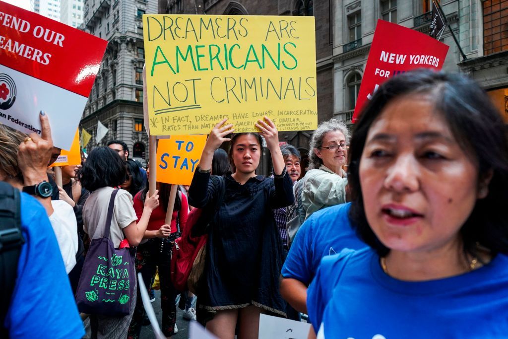 Protesters.