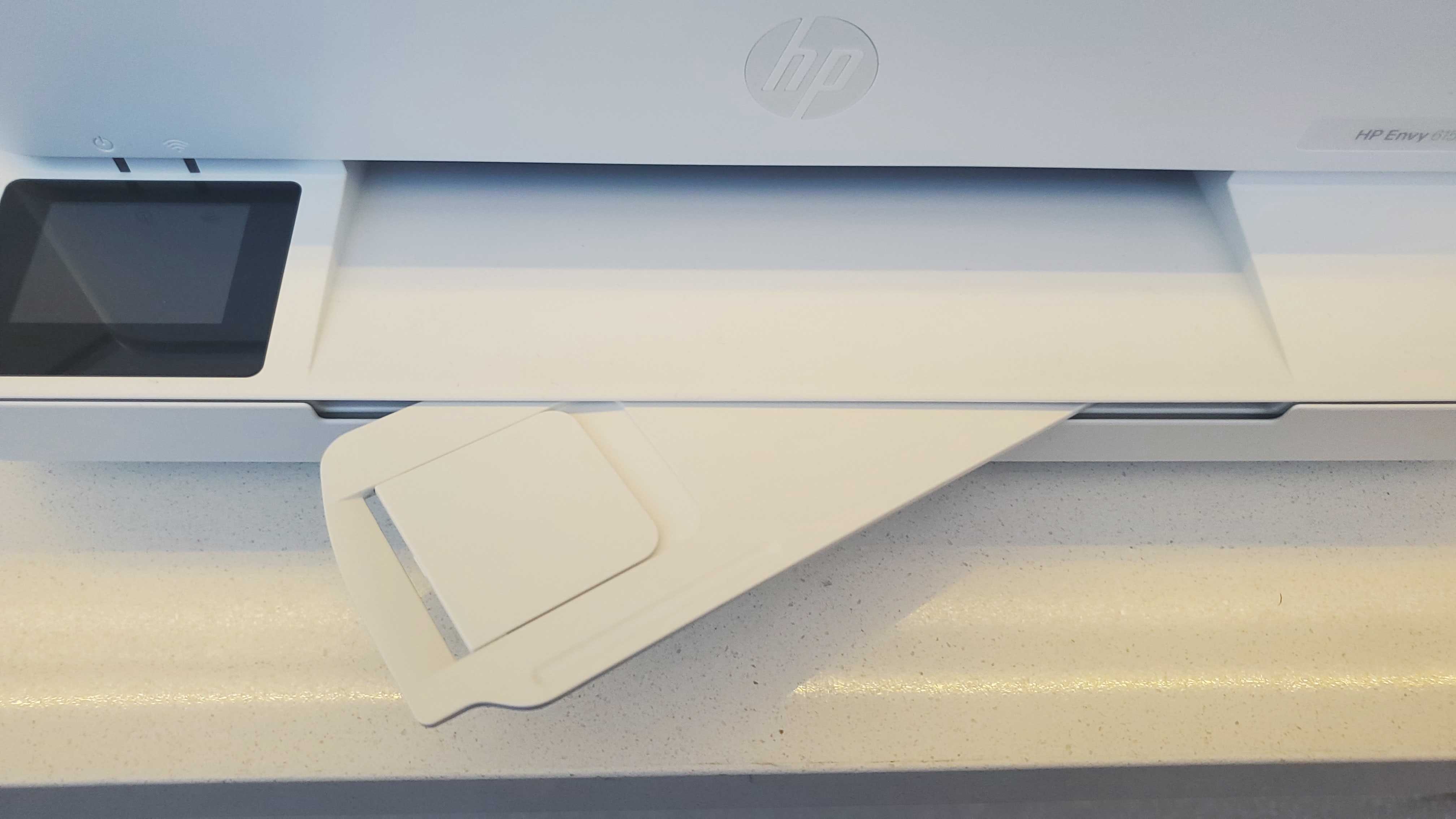 white HP printer