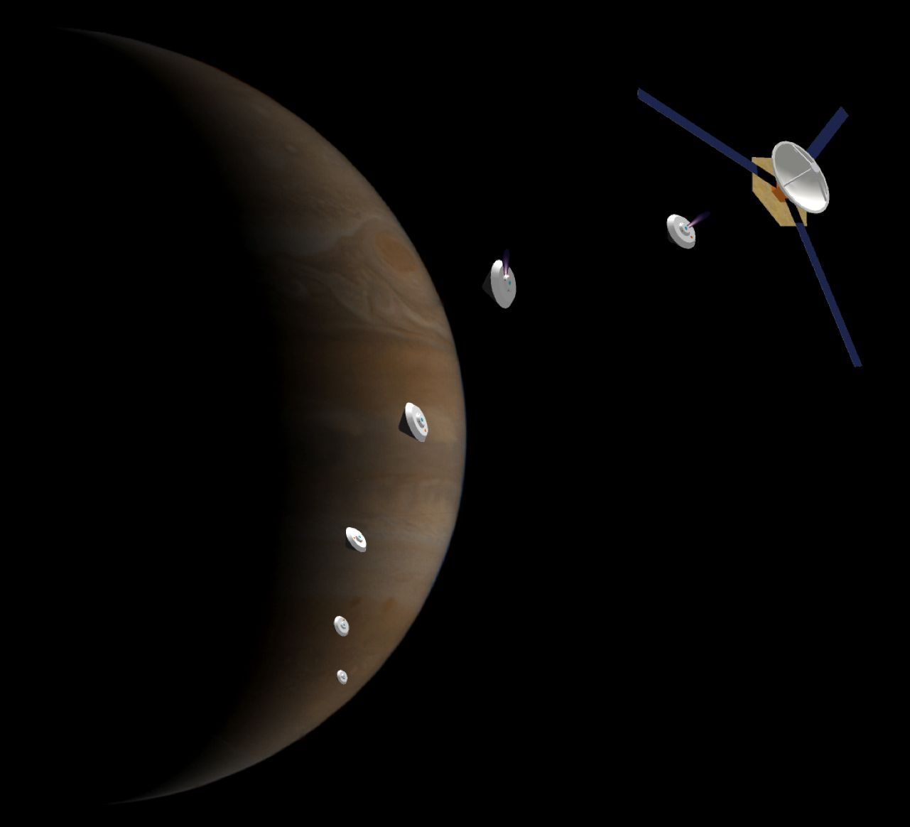 Micro Jupiter Tiny Microprobes Could Explore Jupiter's Atmosphere By 2030 | Space