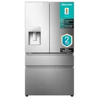 Hisense PureFlat Standard-Depth 25.6-cu ft 36-in French Door Refrigerator