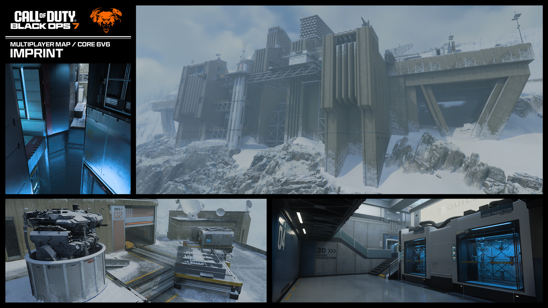 Imprint, one of the Black Ops 7 maps