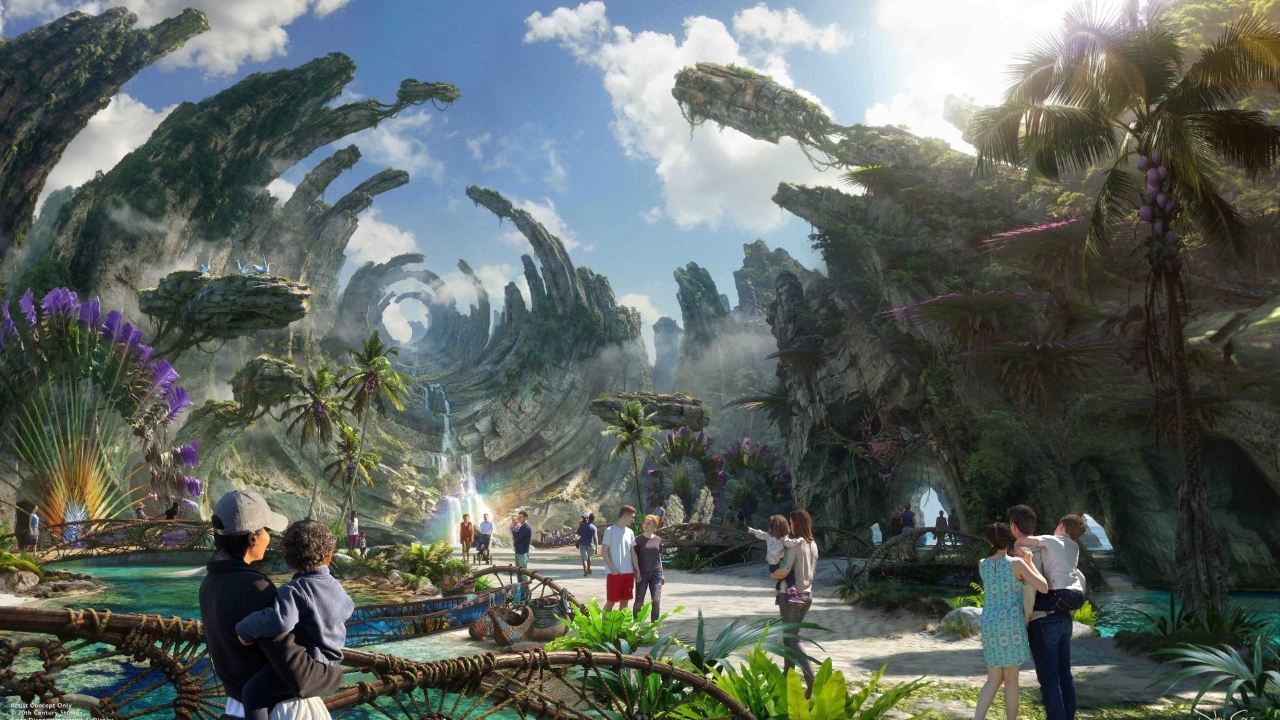 Avatar Disneyland concept art