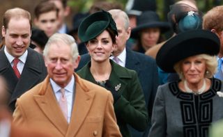 Kate Middleton Prince William up in the air Christmas