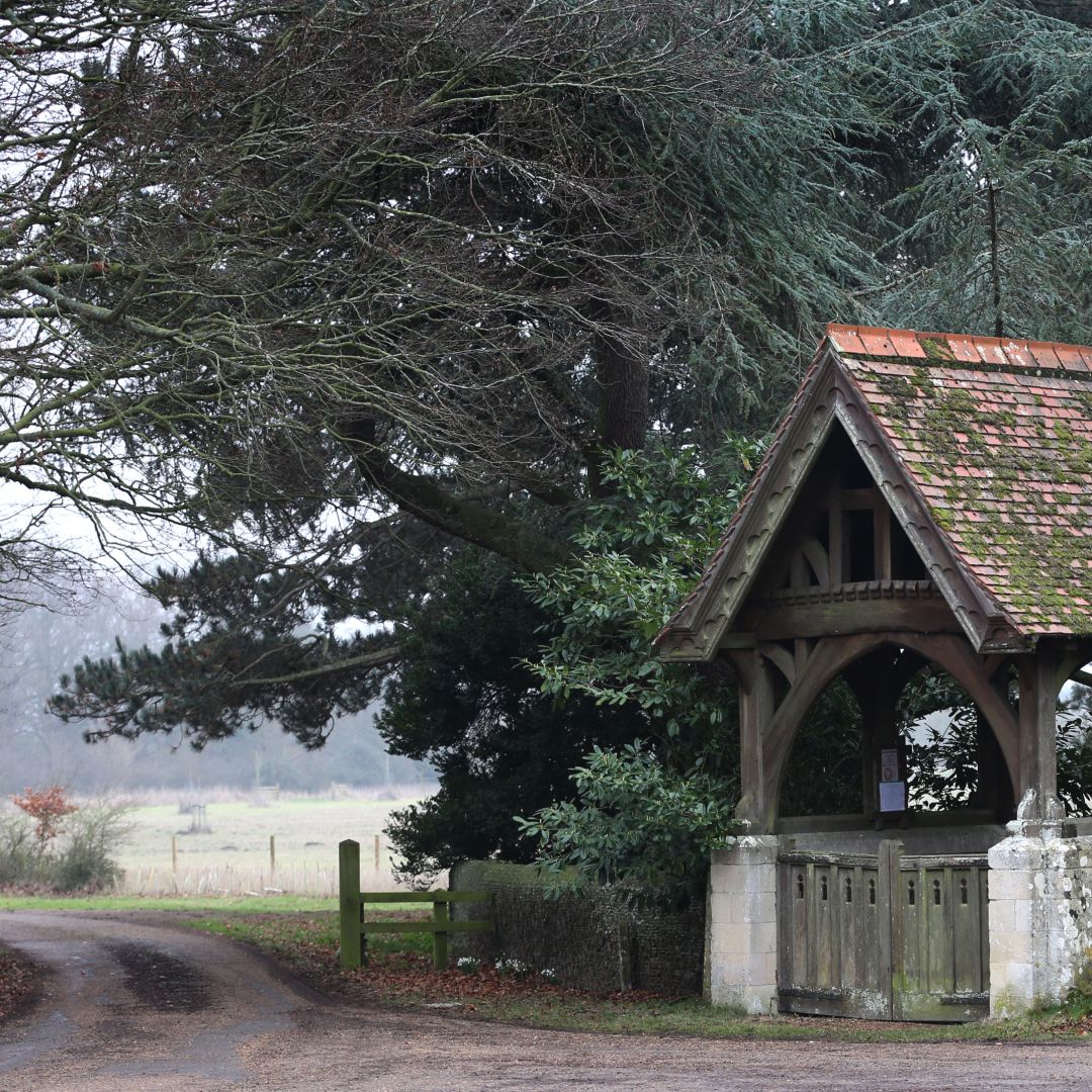 The entrance to Wood Farm at Sandringham