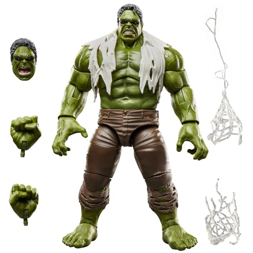 Marvel Legends Series Hulk, Spider-Man Day Collectible 6-Inch Action Figure Set