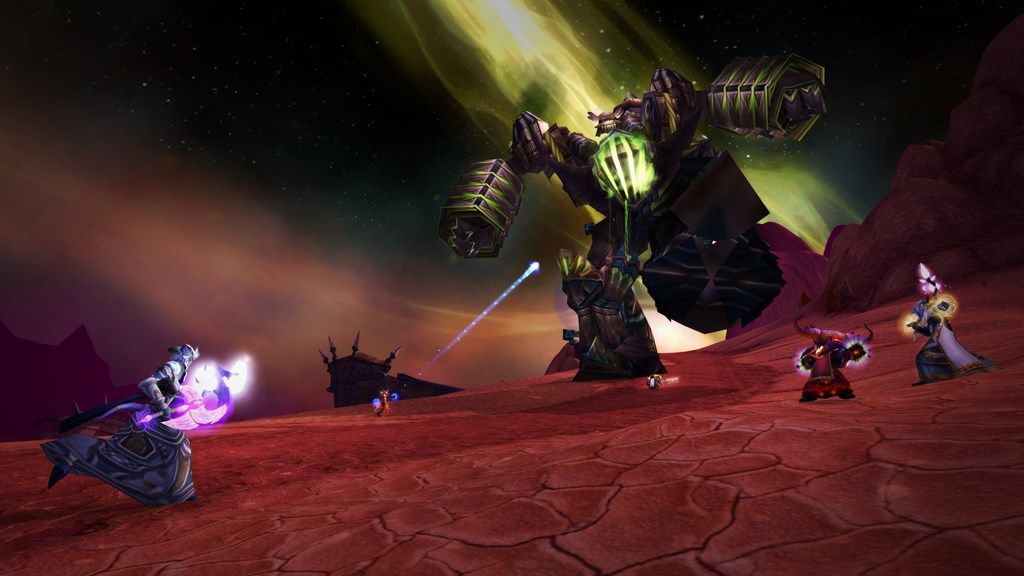 A Fel Reaver In World Of Warcraft: Burning Crusade Classic