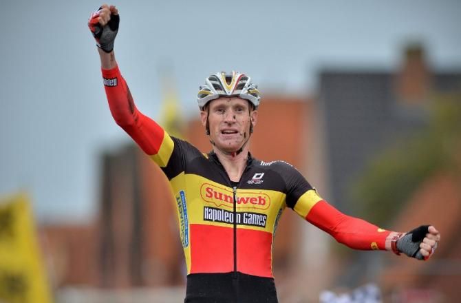 Klaas Vantornout (Sunweb-Napoleon Games) wins the opening round of the Superprestige