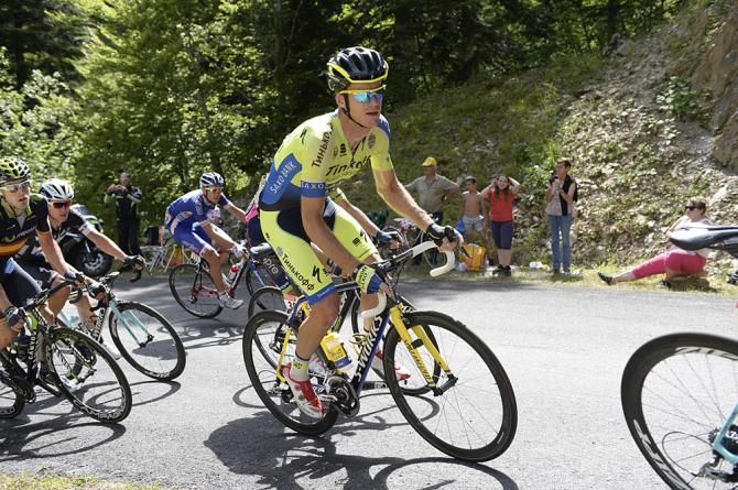 Michael Rogers (Tinkoff-Saxo) made it into the breakaway