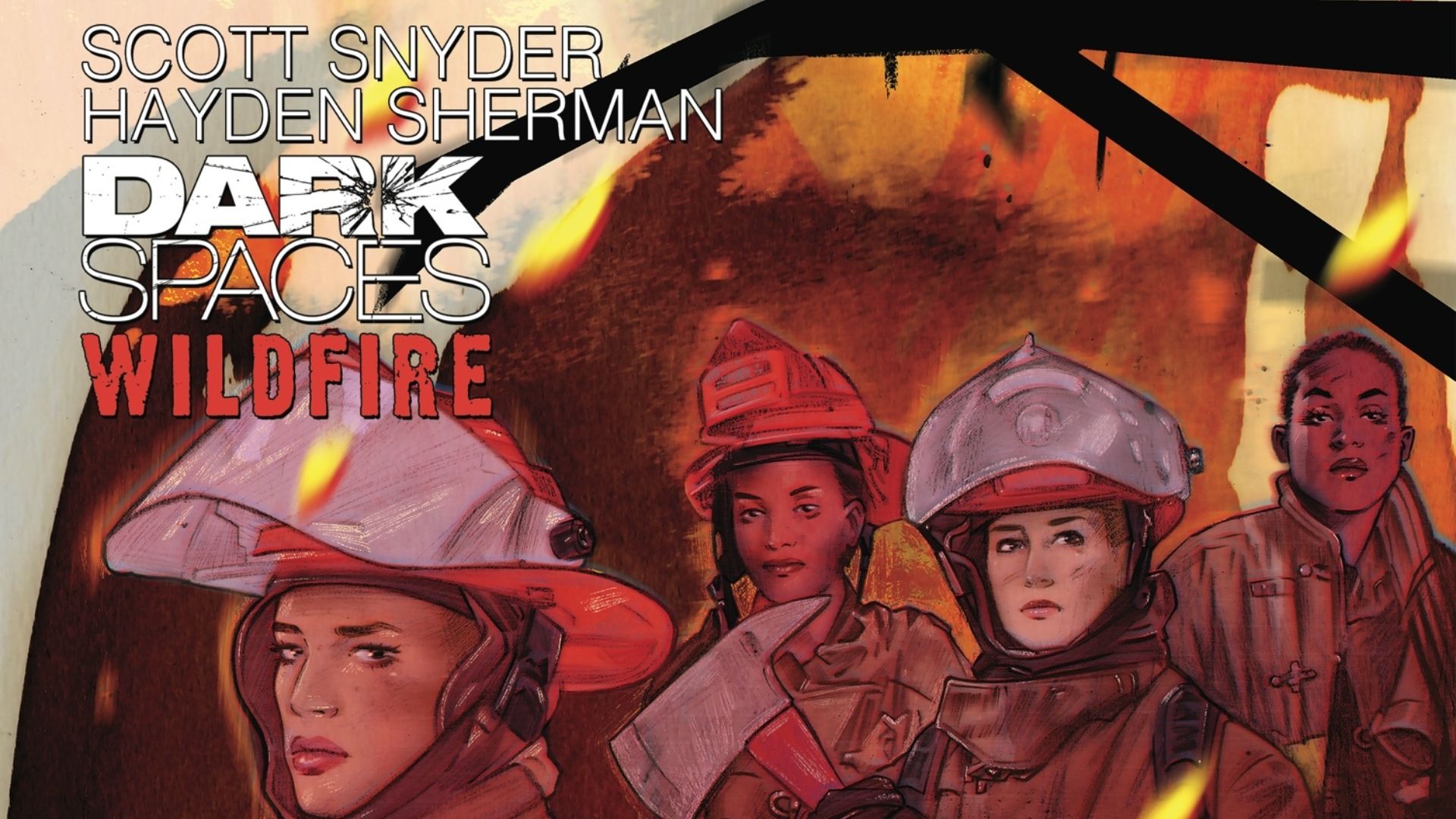 Scott Snyder’s Dark Spaces: Wildfire launches IDW’s 9 new original comic book series
