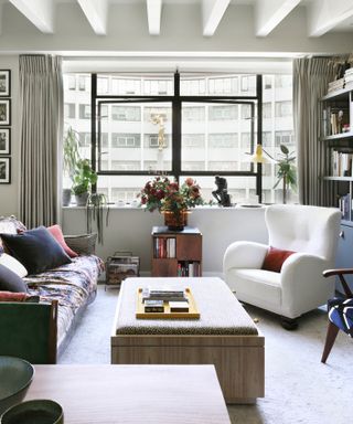 Sophie Ashby' London apartment main living space