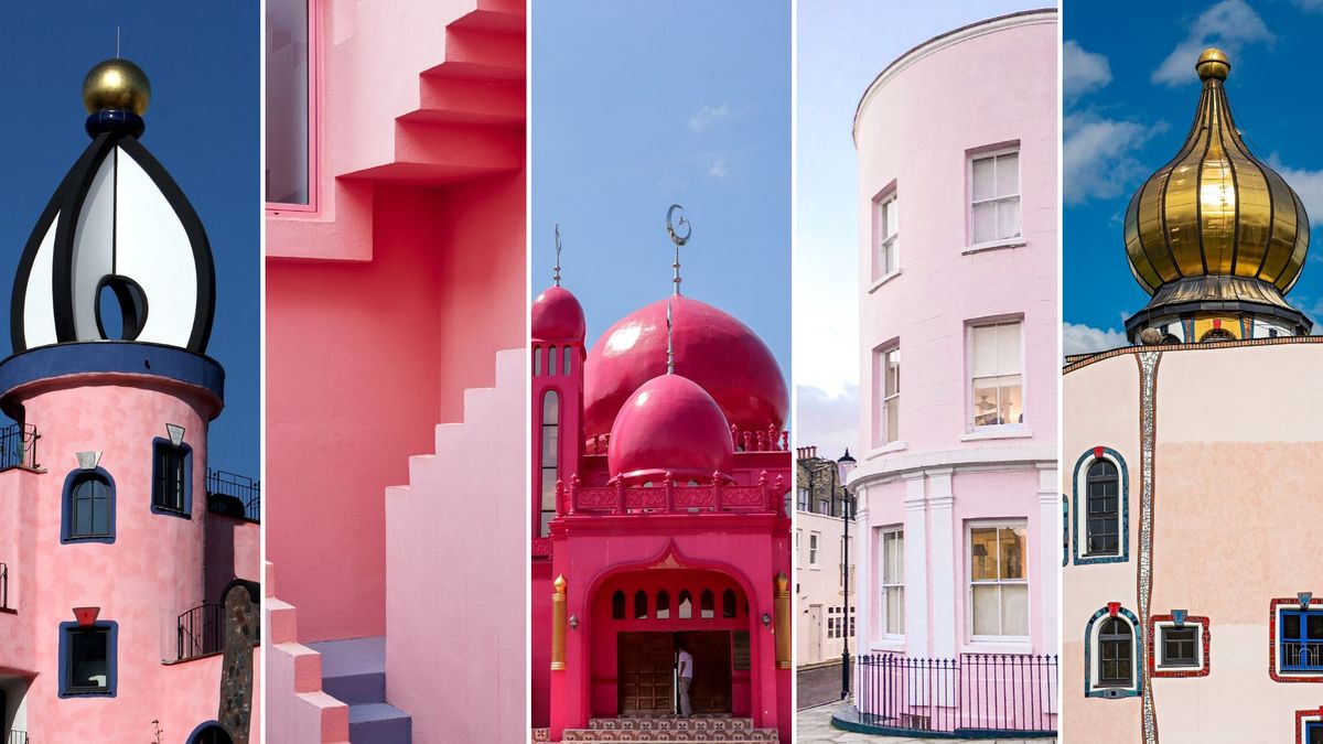 Les bâtiments roses les plus photogéniques du monde, des monuments de couleur coton de coton aux églises cramoisies audacieuses