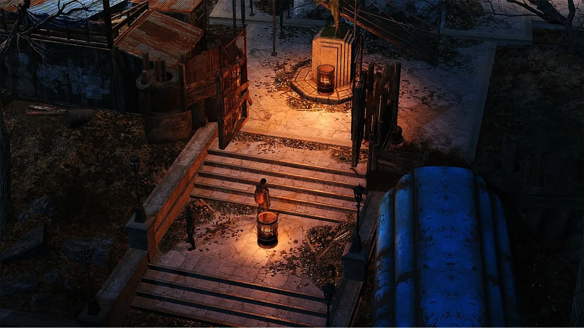 Fallout 4 in isometric screenshots from Reddit