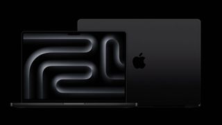 Stylish presentation of Space Black MacBook Pro