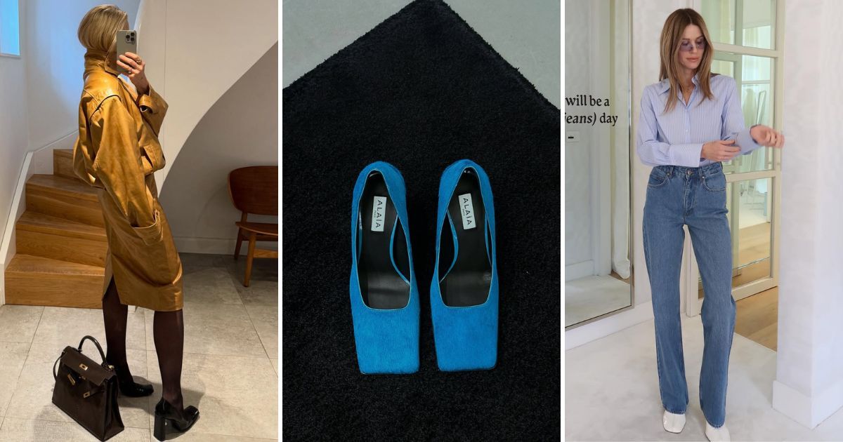 The Best Square Toe Heels To Shop For Autumn Winter 2025