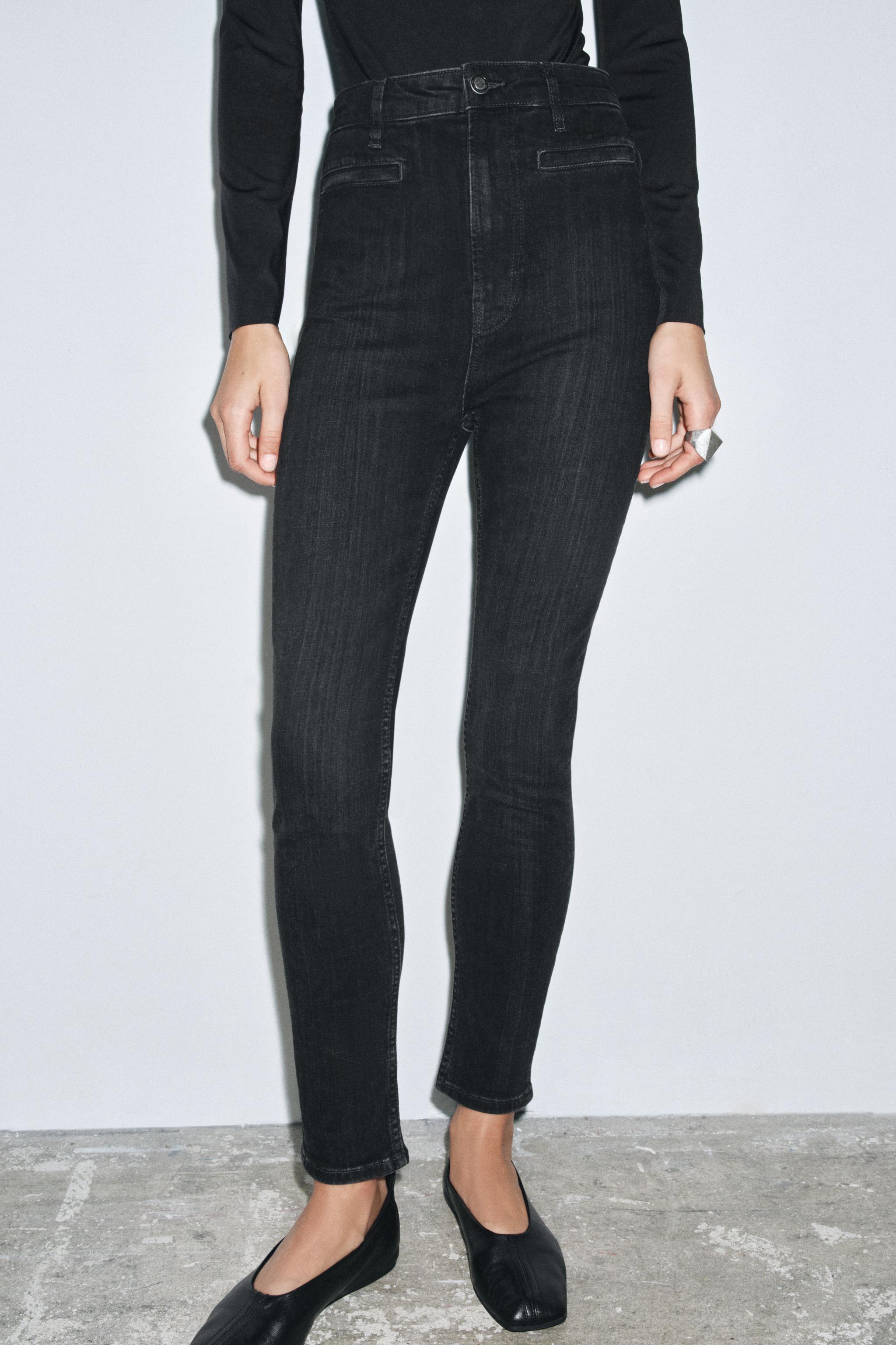 Zw Collection High-Waist Skinny Jeans