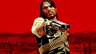 Art of John Marston from Red Dead Redemption.