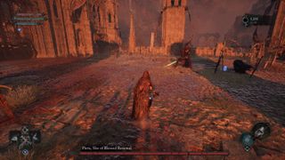 Lords of the Fallen (2023) in-game screenshot of Pieta boss fight