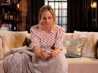 Sarah Platt is shocked to discover she's pregnant.