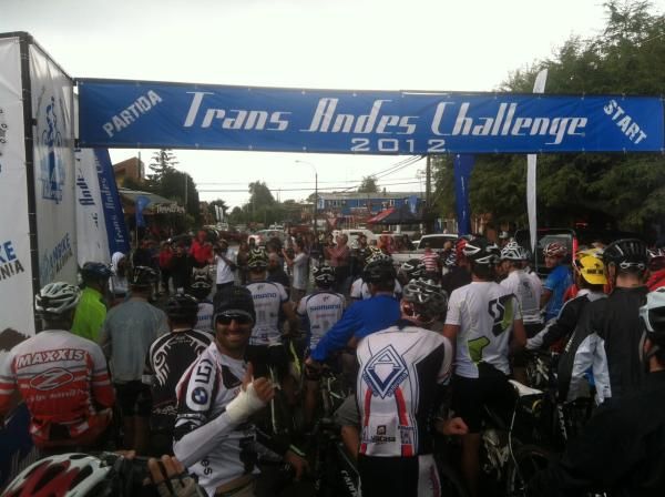 Downtown Pucon welcomed the race's return to civilization