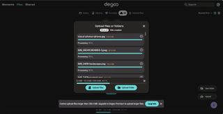 Degoo speed test