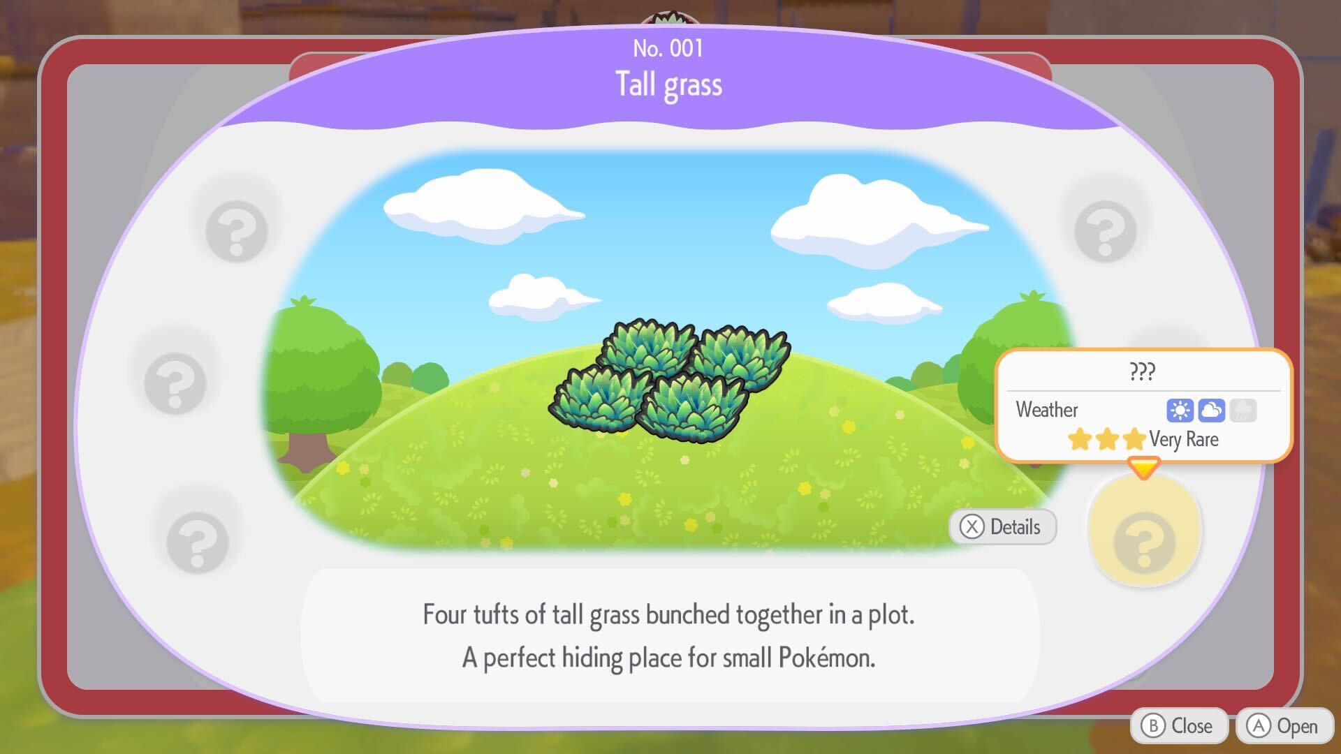 A Tall Grass Habitat in Pokemon Pokopia