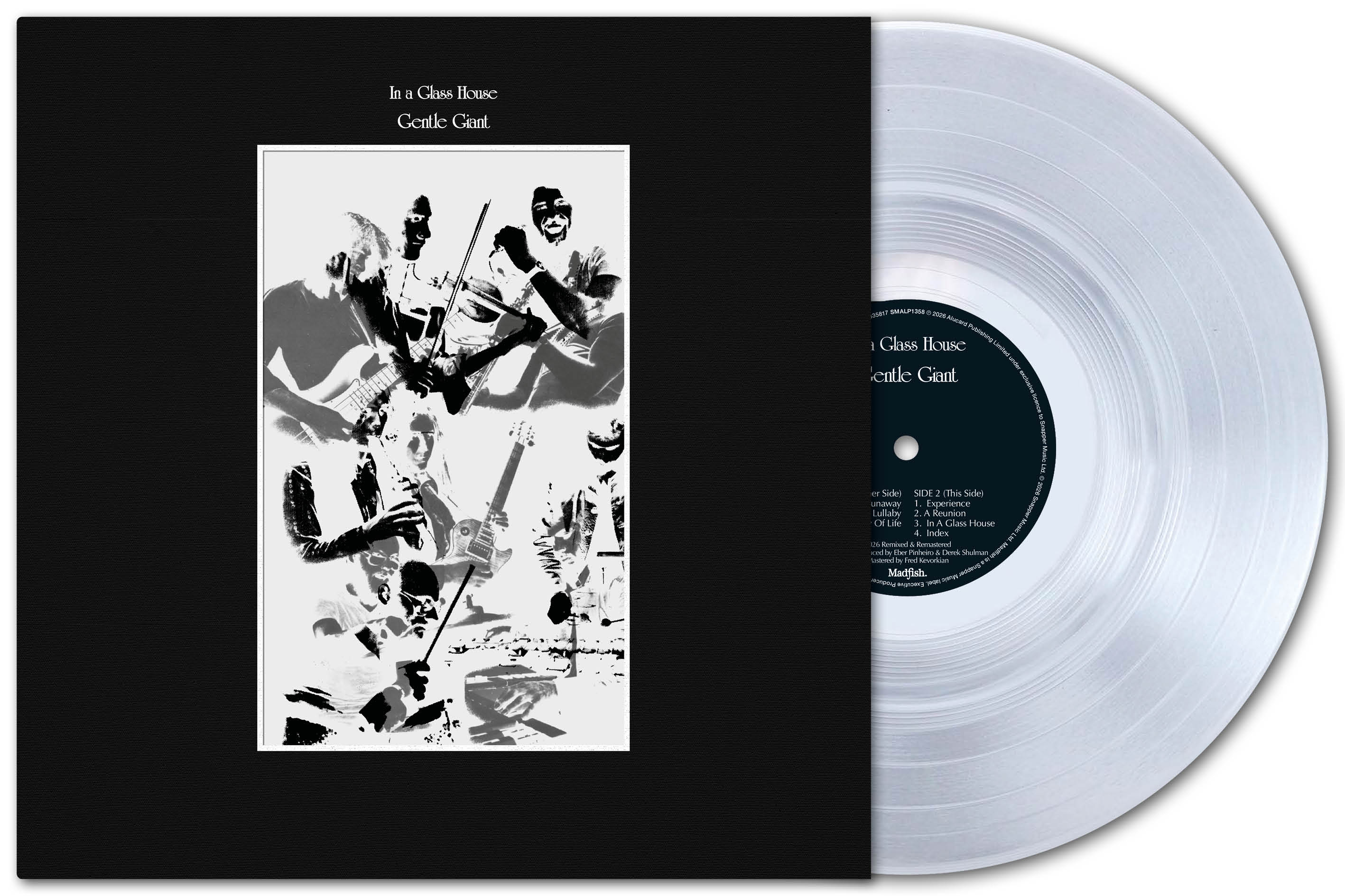 Gentle Giant In A Glass House reissue packshot