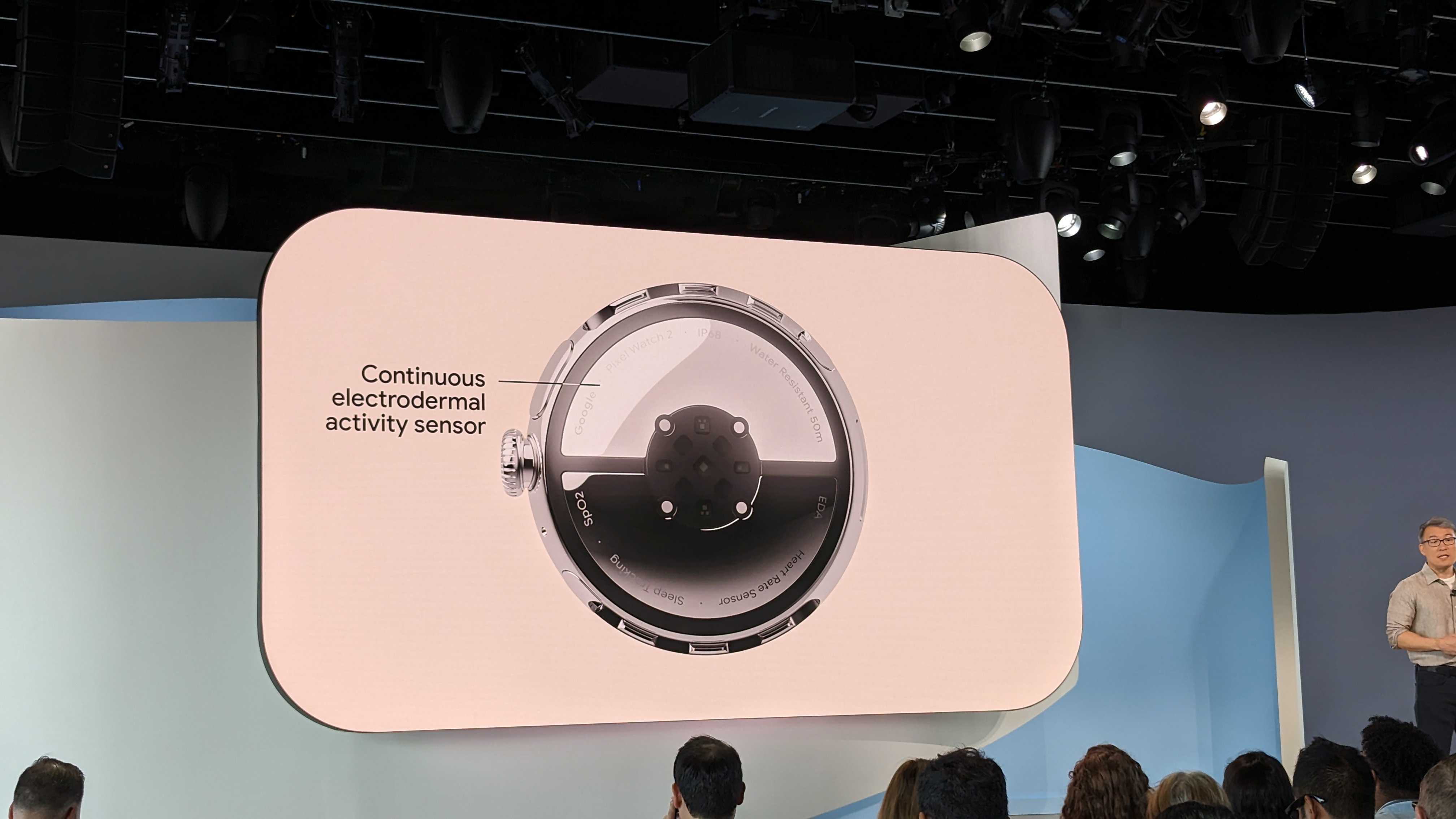 cEDA sensor on Pixel Watch 2