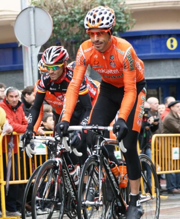 Egoi Martinez (Euskaltel-Euskadi) out of the saddle