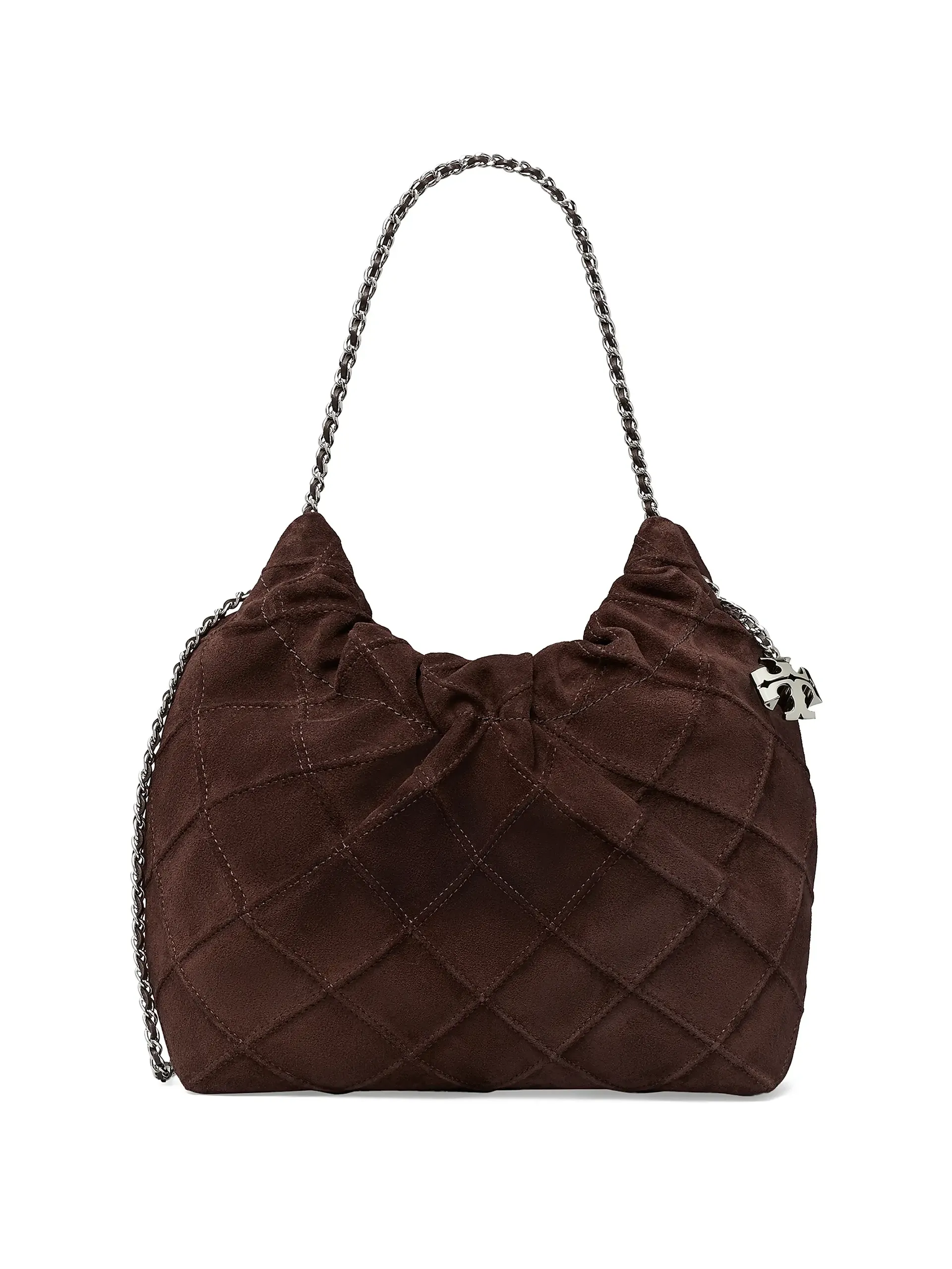 Mini Fleming Suede Hobo Bag