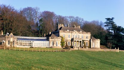 Gatcombe Park, the home of HRH Princess Anne, in the Cotswolds near Minchinhampton, Gloucestershire UK