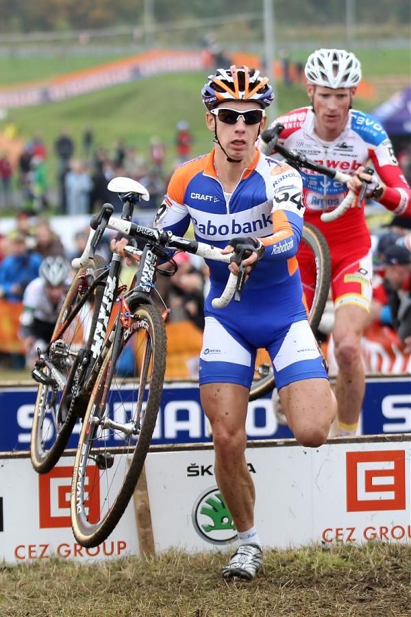 U23 world champion Lars van der Haar (Rabobank-Giant Off-road Team) made an emphatic debut in his first elite-level World Cup.