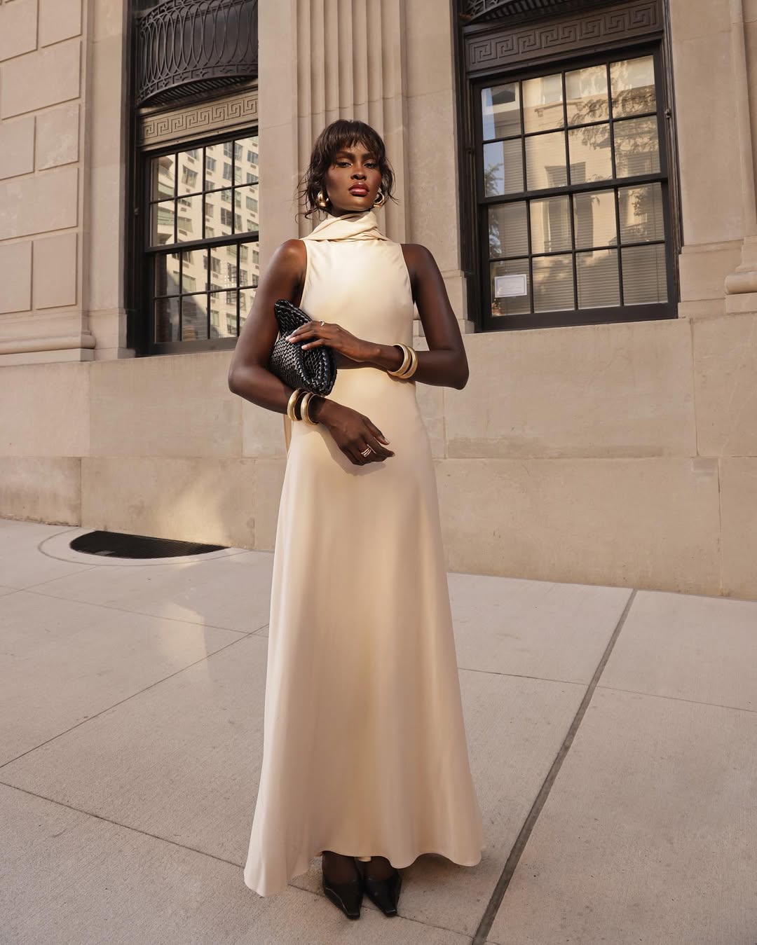 amy lefevre wearing a gala gown