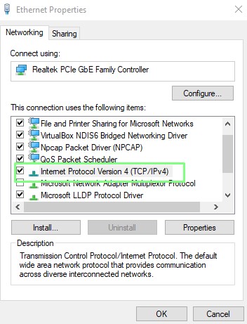 Change DNS Servers in Windows