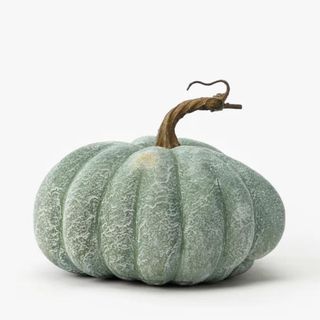 Muted Green Faux Pumpkin